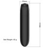 Stymulator-Rechargeable Powerful Bullet Vibrator USB 20 Functions - Matt Black